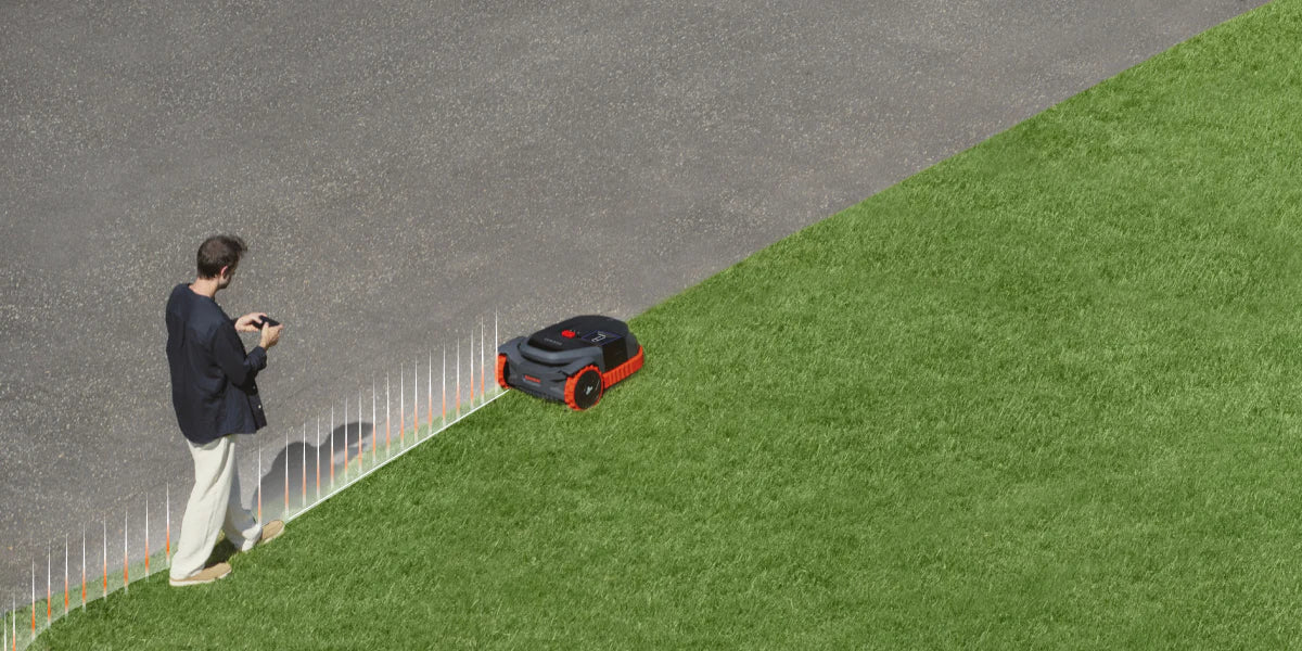 Cortadora de grama robótica Segway Navimow X390 | 2.5 acres