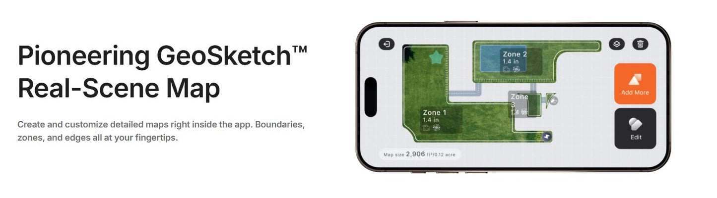 Cortadora robótica Navimow i215 LiDAR | 1500 m² (0.37 acres) 