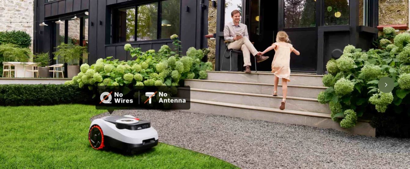 Cortadora robótica Navimow i215 LiDAR | 1500 m² (0.37 acres) 