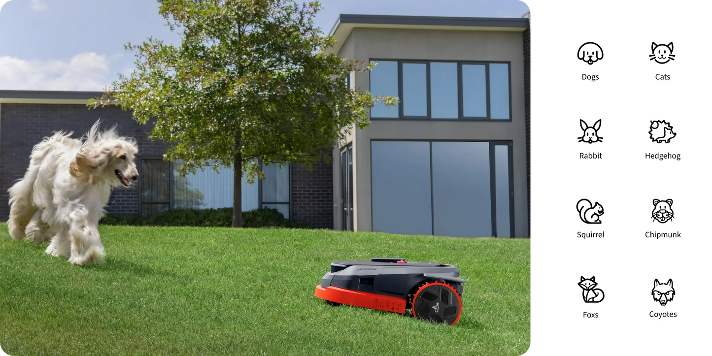 Cortadora de grama robótica Segway Navimow X390 | 2.5 acres