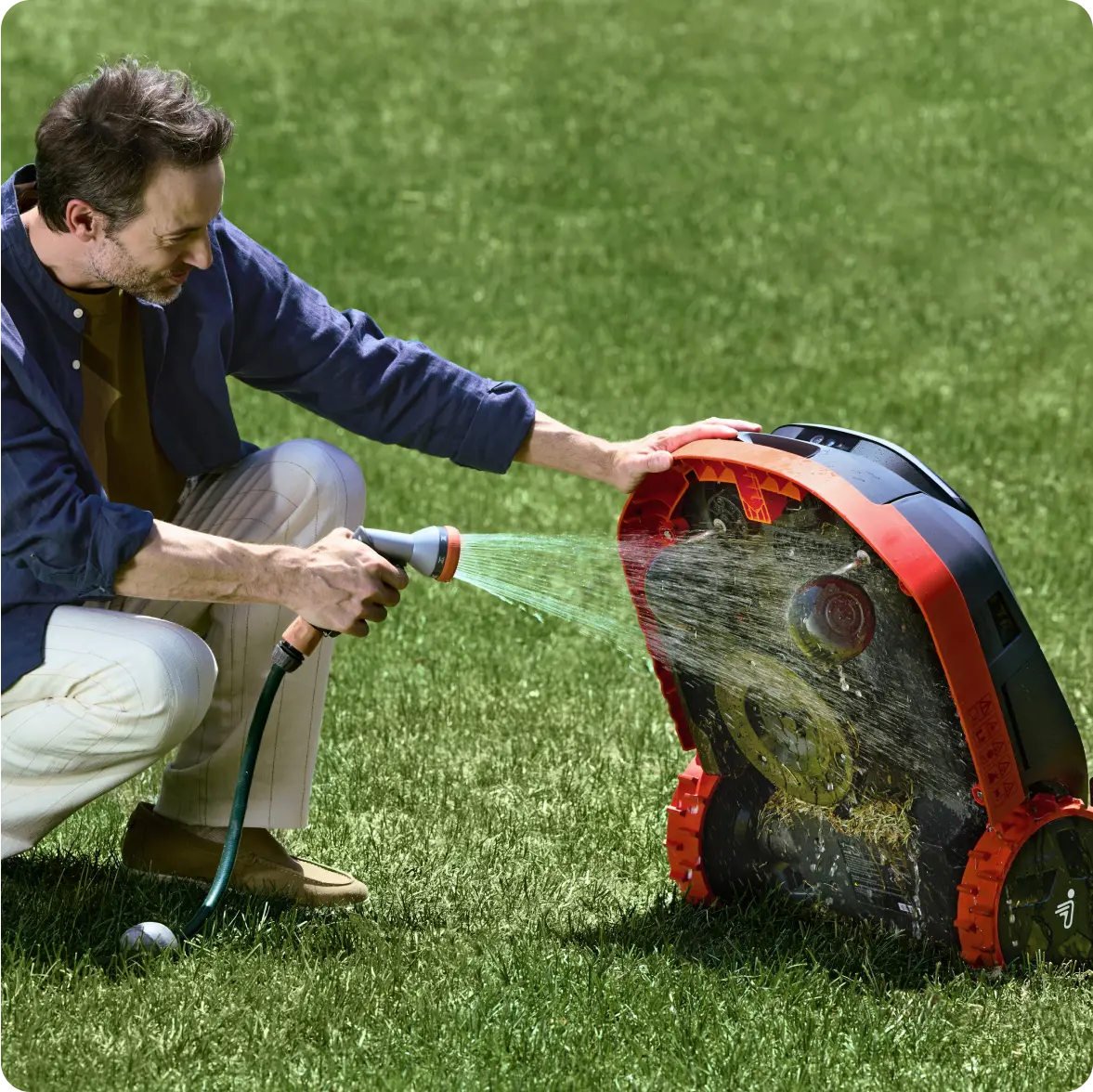 Cortadora de grama robótica Segway Navimow X390 | 2.5 acres